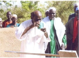 Inauguration d'un nouveau puits au Burkina Faso
